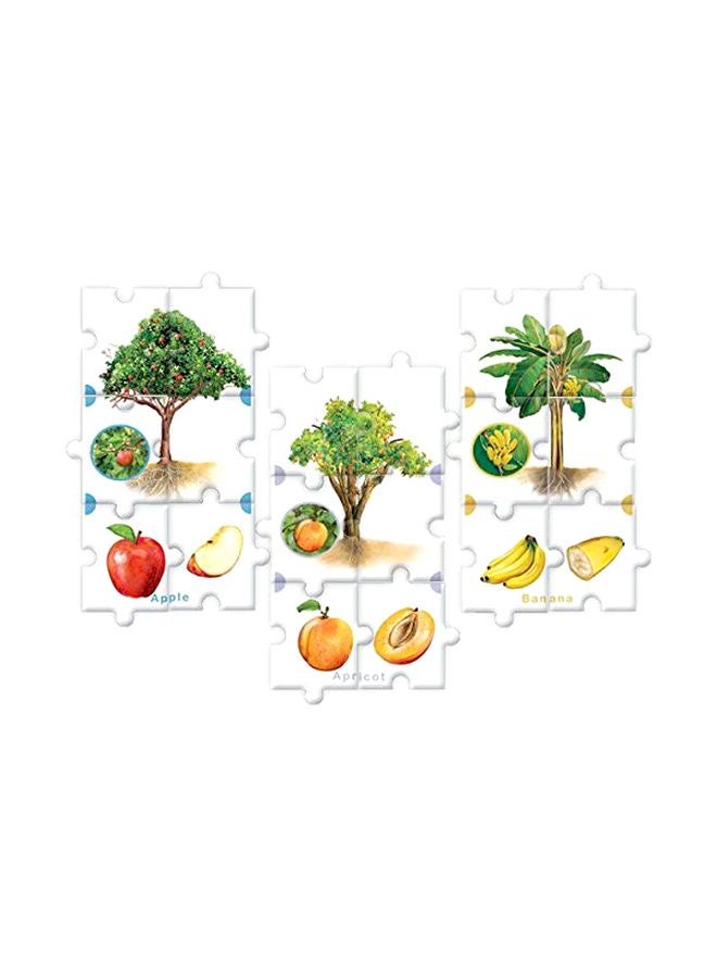 توي كرافت لعبة تركيب الصور المقطعة (فيست أون فروتس) مكونة من 120 قطعة طراز 39118  - Image 1