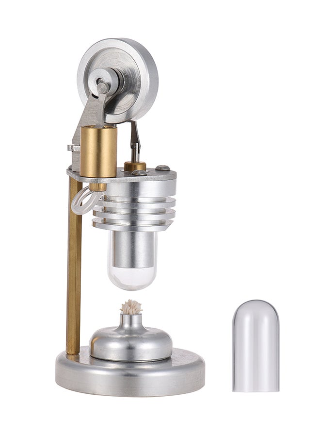 Hot Air Stirling Engine Motor Model Kit Physics Teaching Aids Educational Toys 17.50x11.50x9.50cm - Image 3
