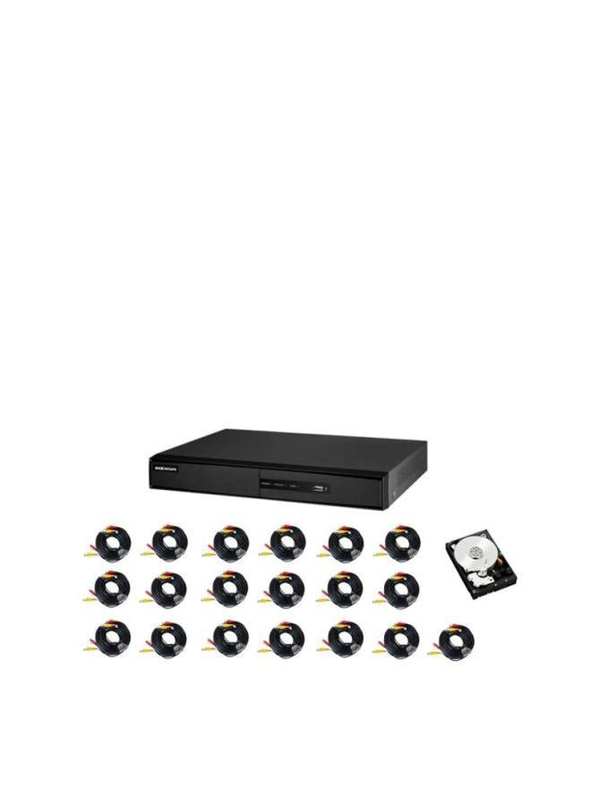 HIKVISION 37-Piece Surveillance Camera With DVR Kit Set  - Image 3