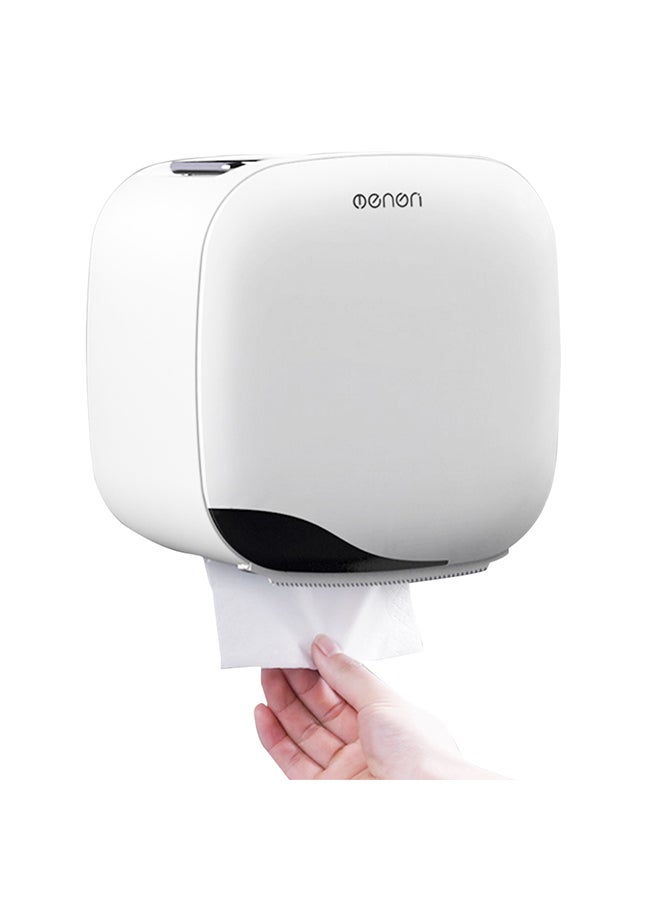 MENGNI - Wall Mounted Tissue Dispenser Grey 20.50x13.00x20.00centimeter - Image 1