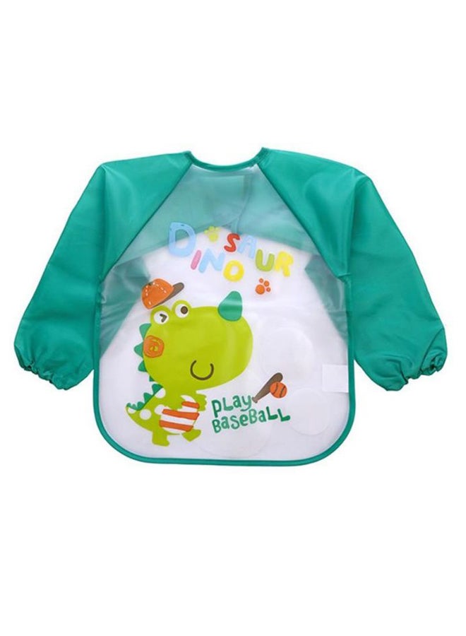 Generic - Cute Cartoon Animal Long Sleeved Baby Bib - Image 1