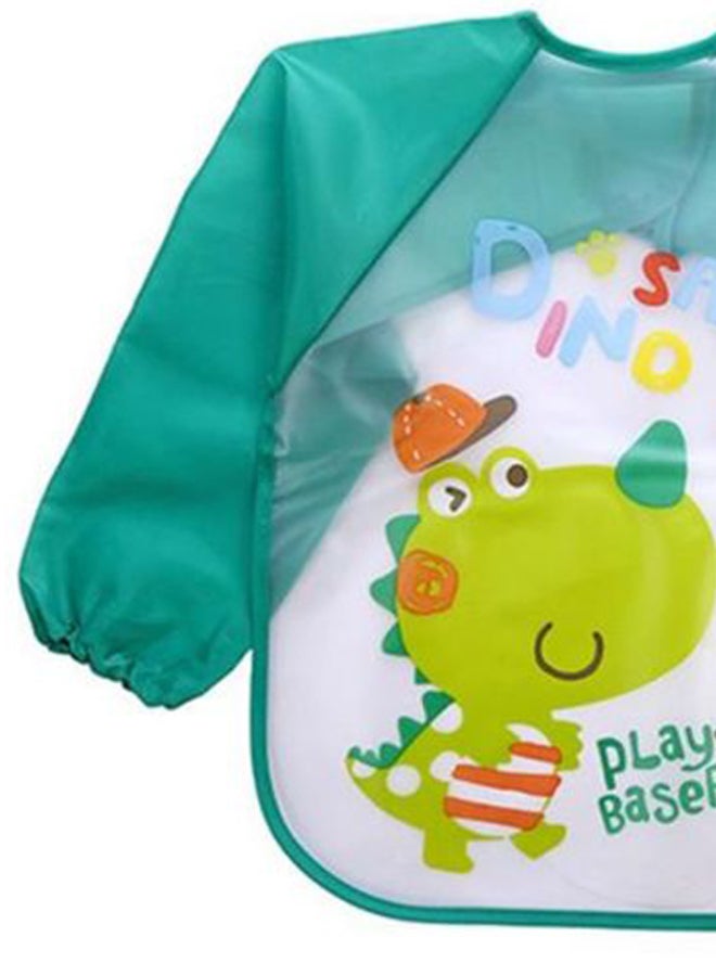 Generic - Cute Cartoon Animal Long Sleeved Baby Bib - Image 1