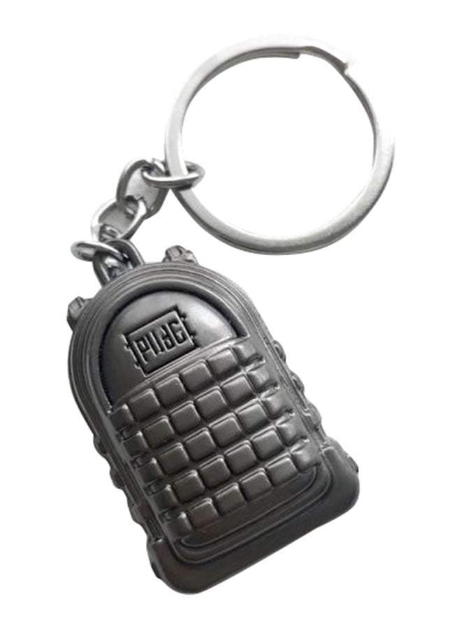Generic PUBG Battleground Backpack Shape Car Keychain 