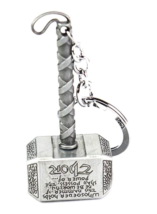 سلسلة مفاتيح للسيارة بدلاية على شكل مطرقة ثور من مارفل - Image 1