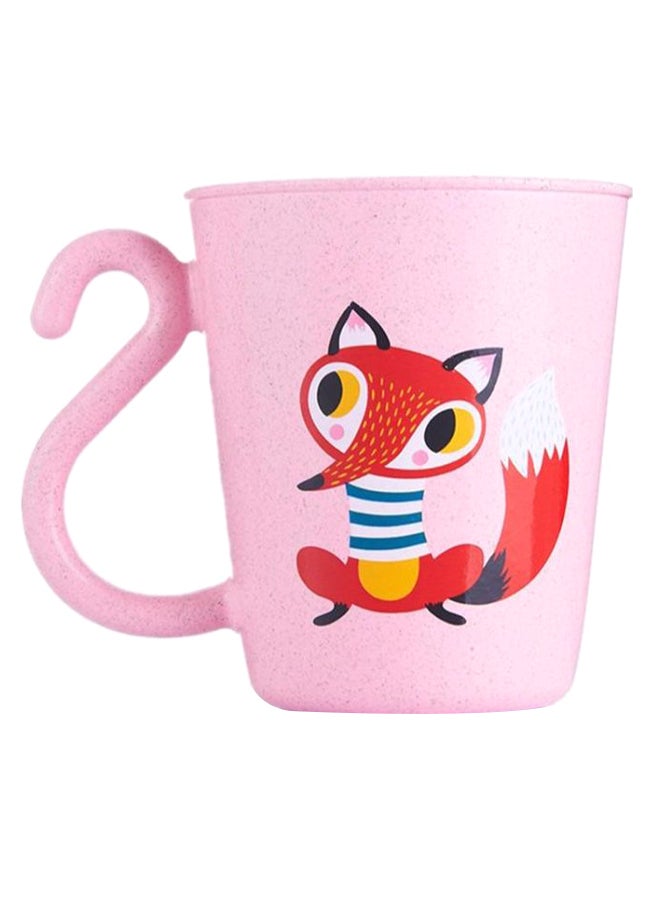 Japanese Type Tooth Brushing Cup Pink - Image 1