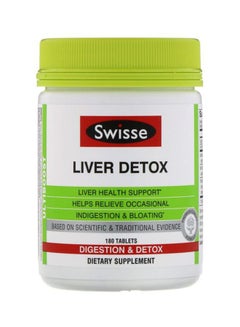 Swisse Liver Detox Dietary Supplement - 180 Tablets 