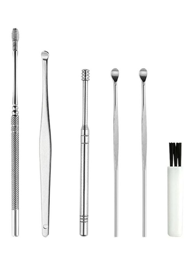 Generic 6-Piece Stainless Steel Ear Wax Curette Remover  - Image 1
