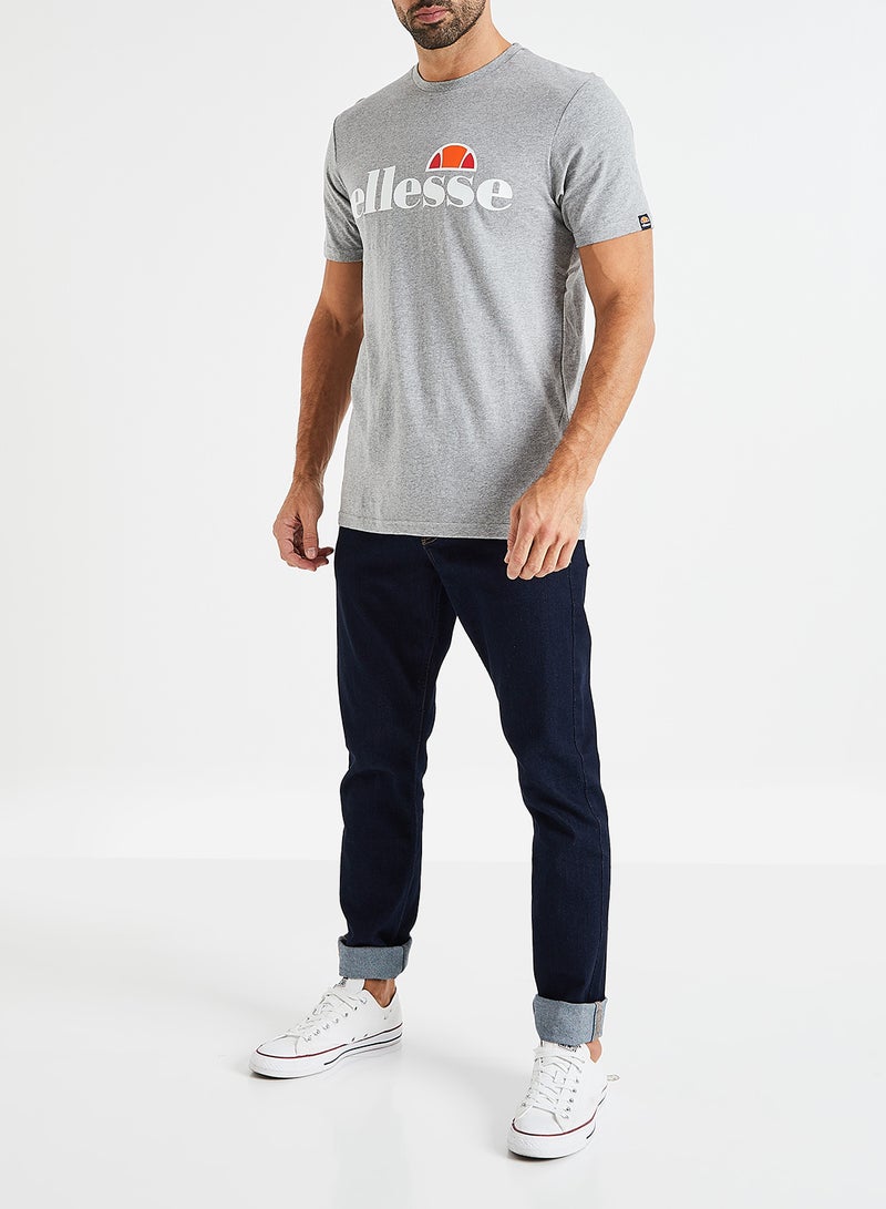 Ellesse Front Logo SL Prado T-Shirt Grey - Image 2