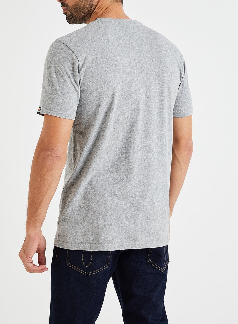 Ellesse Front Logo SL Prado T-Shirt Grey - Image 3
