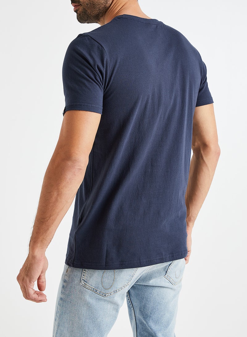 Ellesse - Front Logo SL Prado T-Shirt Navy - Image 1