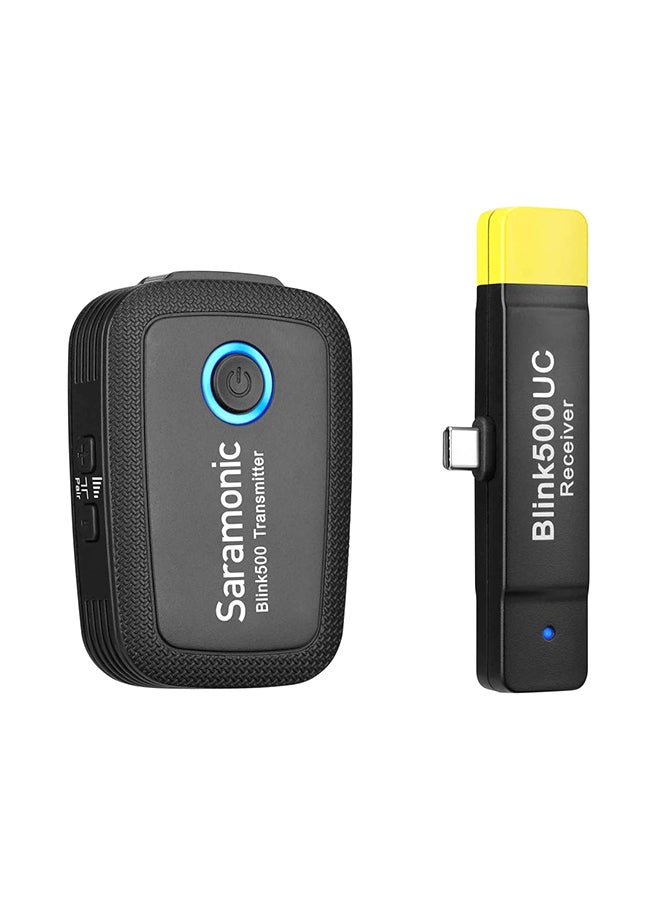Saramonic Blink 500 B5 Ultracompact 2.4 Ghz Wireless Clip-On Microphone USB-C Receiver BLINK500 B5 Black - Image 3