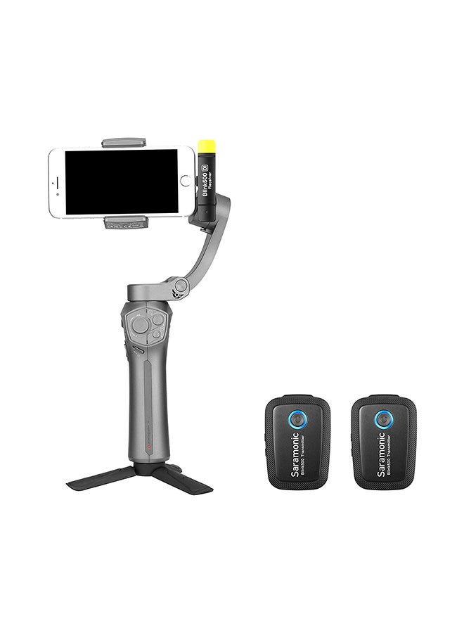 Saramonic - Blink 500 B4 2.4 Ghz 2-Person Wireless Microphone System With Lightning Receiver BLINK500 B4 Black - Image 1