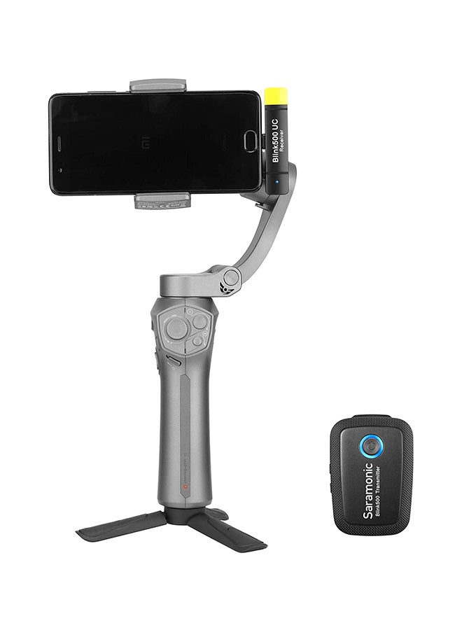 Saramonic Blink 500 B5 Ultracompact 2.4 Ghz Wireless Clip-On Microphone USB-C Receiver BLINK500 B5 Black - Image 2