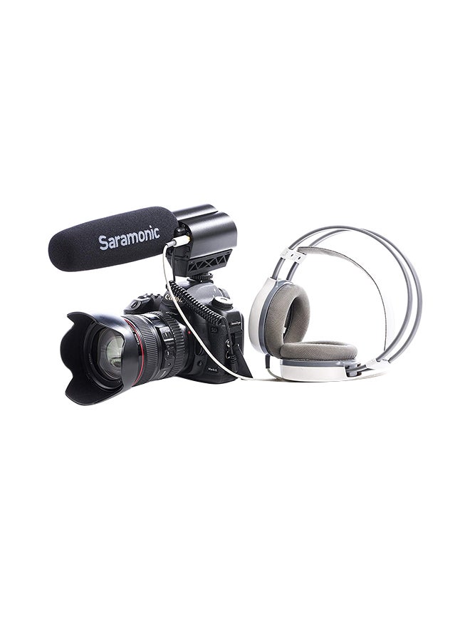 Saramonic VMIC Pro Directional Condenser Video Microphone With Shockmount Black - Image 3