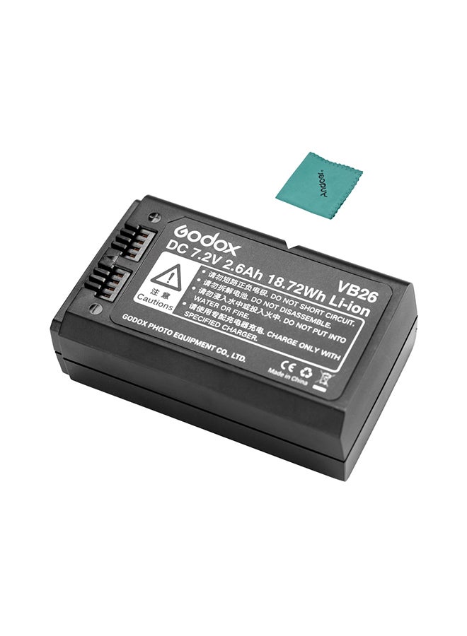 Godox Replacement Battery For Godox V1S V1C V1N V1F V1O V1P Round Head Flash Speedlite - Image 4