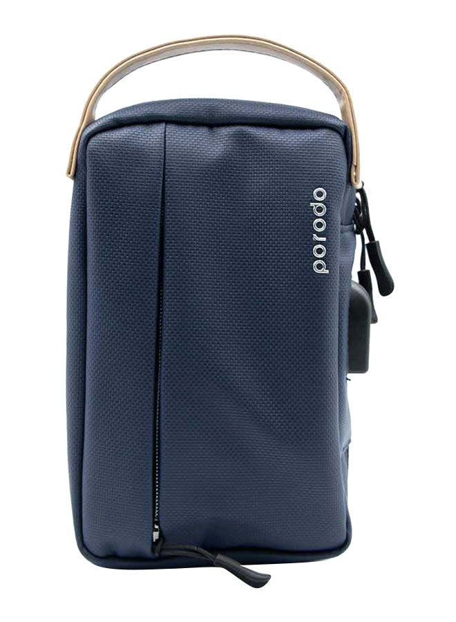 porodo - Convenient Nylon Storage Bag For DSLR Cameras Blue - Image 1