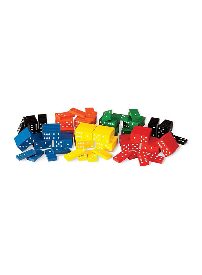 hand2mind Set Of 6 Dominoes Double-Six Classroom Kit - Image 1