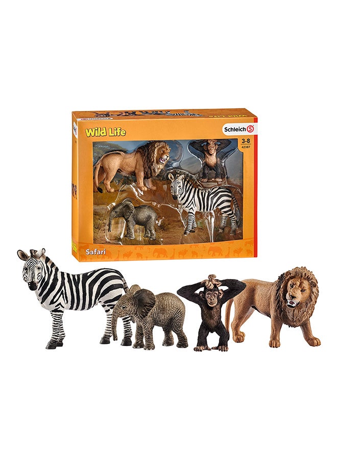 SCHLEICH NORTH AMERICA - 4-Piece Wild Life Starter Set - Image 1