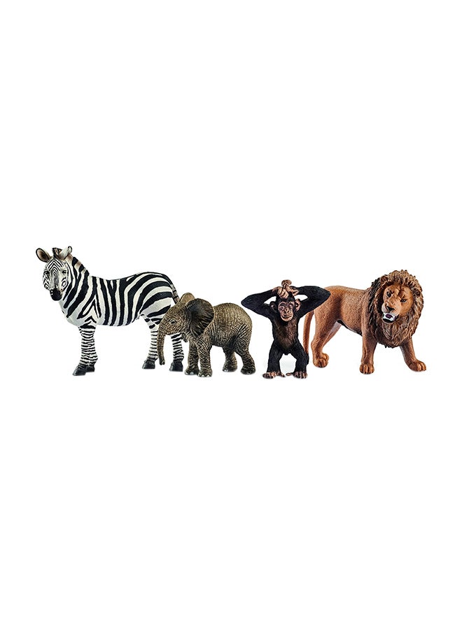 SCHLEICH NORTH AMERICA - 4-Piece Wild Life Starter Set - Image 1
