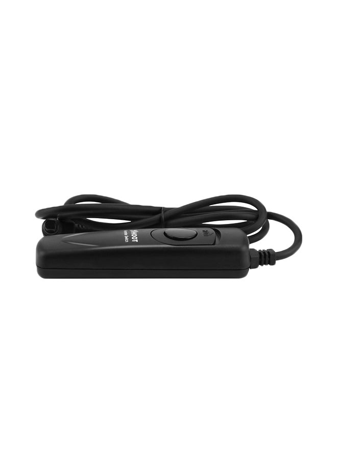 Shoot - Camera Timer Remote Control Shutter Release Wire Black - Image 1