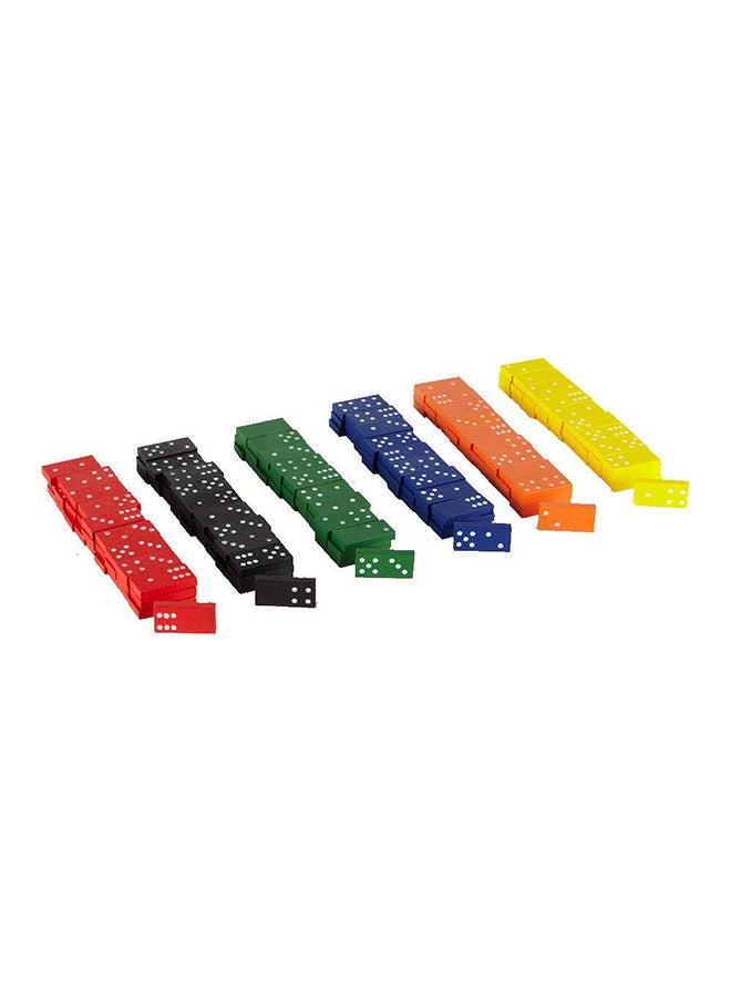 hand2mind Set Of 6 Dominoes Double-Six Classroom Kit - Image 2