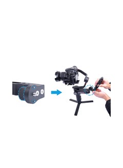 DF DIGITALFOTO Versatile Handle Hand Grip Extension Rod Holder Camera Gimbal Stabilizer Black  - Image 5