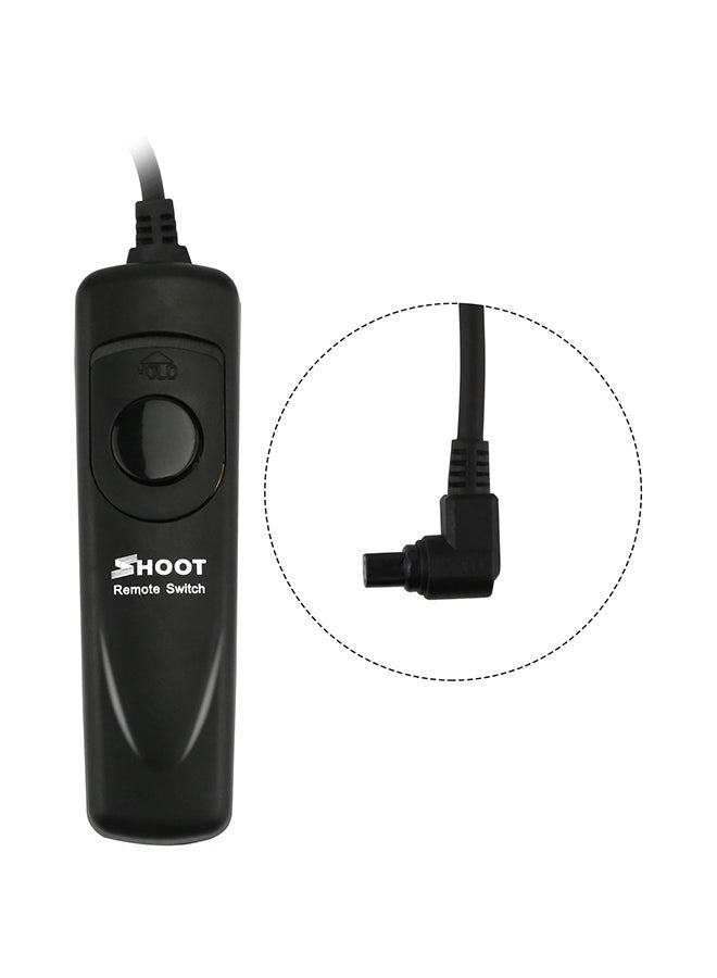 Shoot - Camera Timer Remote Control Shutter Release Wire Black - Image 1