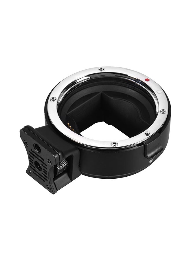 ANDOER EF-NEX IV Ring High Speed Digital Auto Focus Lens Mount Adapter Black/Silver/White  - Image 2