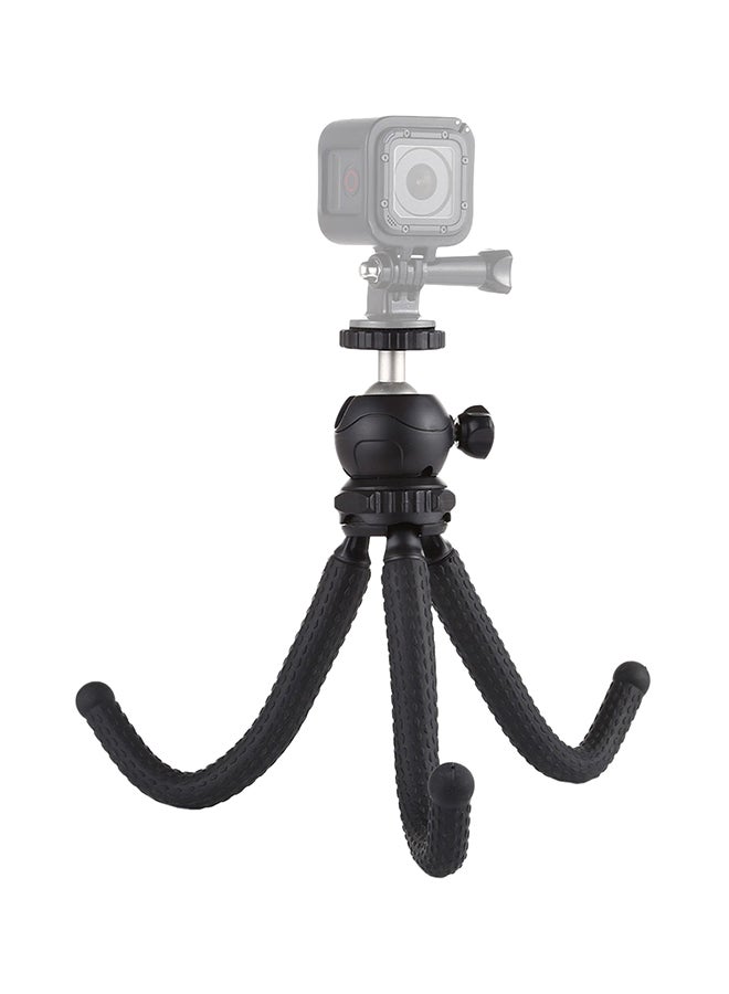 PU435 Flexible Hose Sponge Octopus Shaped Tripod Black  - Image 2
