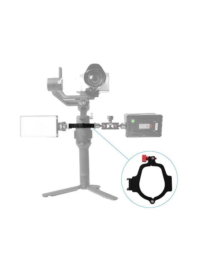 Gimbal Stabilizer Metal Extend Adapter Ring Black  - Image 3