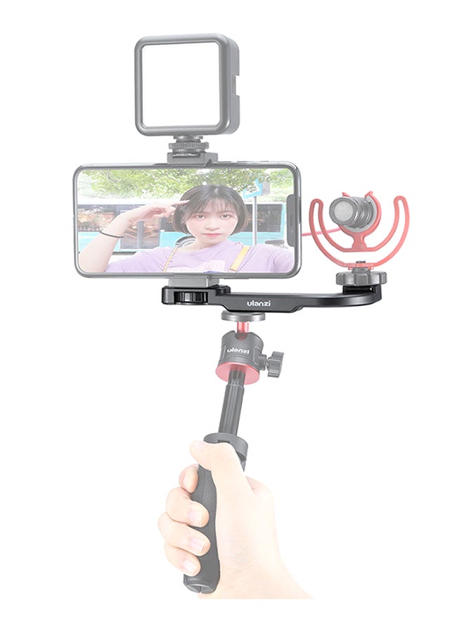 Ulanzi PT-9 Cold Shoe Camera Mount Bracket Black  - Image 5