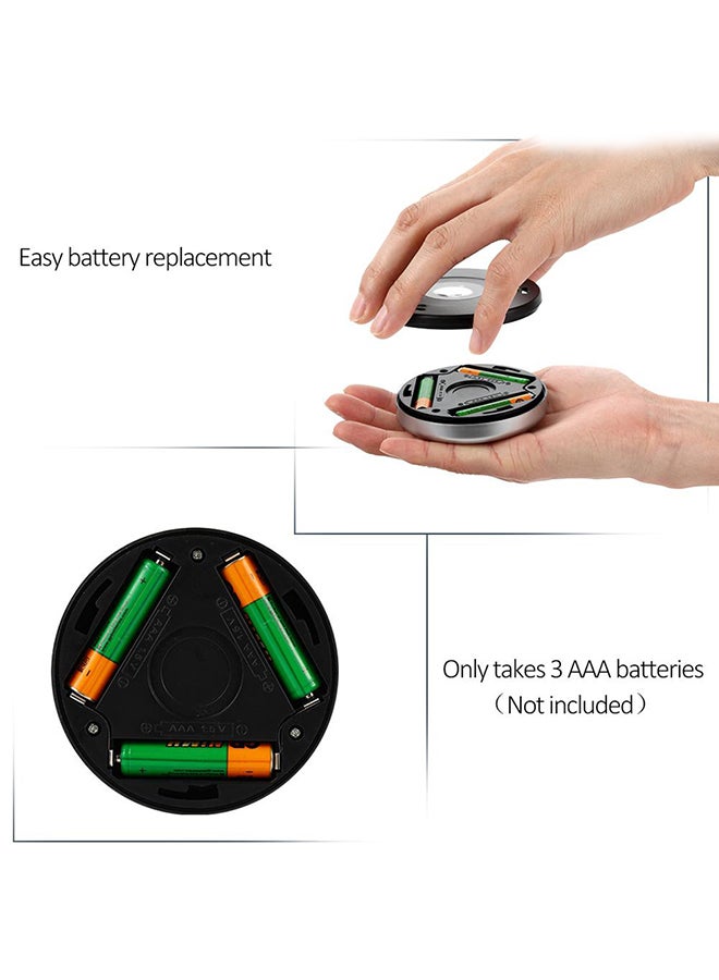 مجموعة مصابيح مزودة بجهاز استشعار للحركة مكونة من 3 قطع بيضاء نقية 8Ø³Ù†ØªÙŠÙ…ØªØ± - Image 2