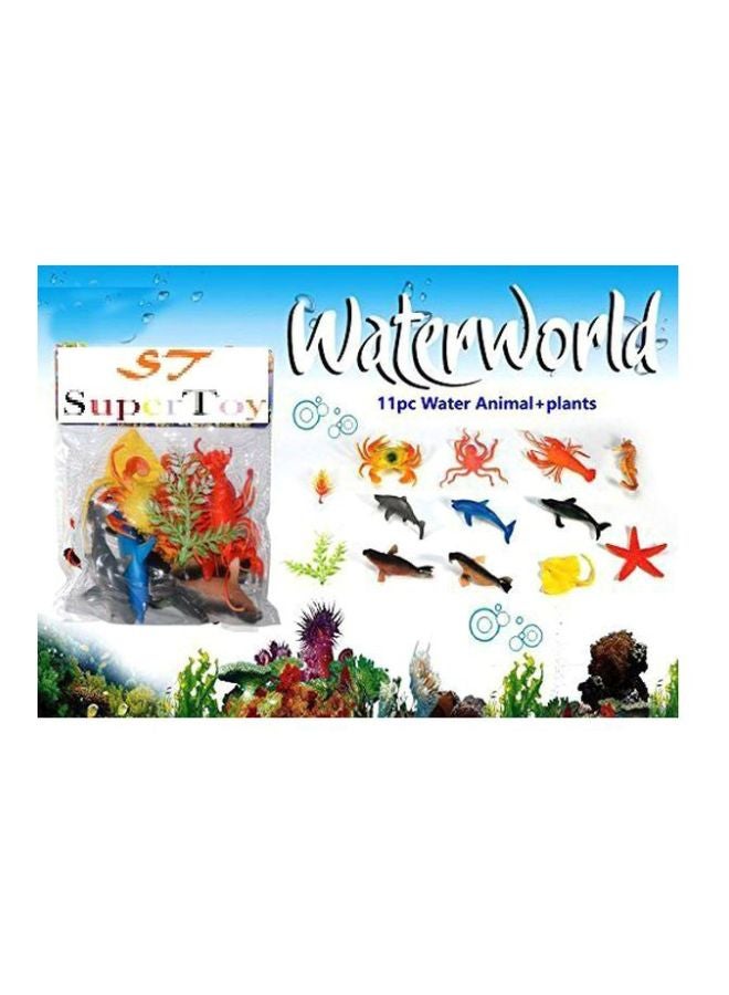 Super Toy Pack Of 13 Aquatic Sea Animal Figures M - Image 2