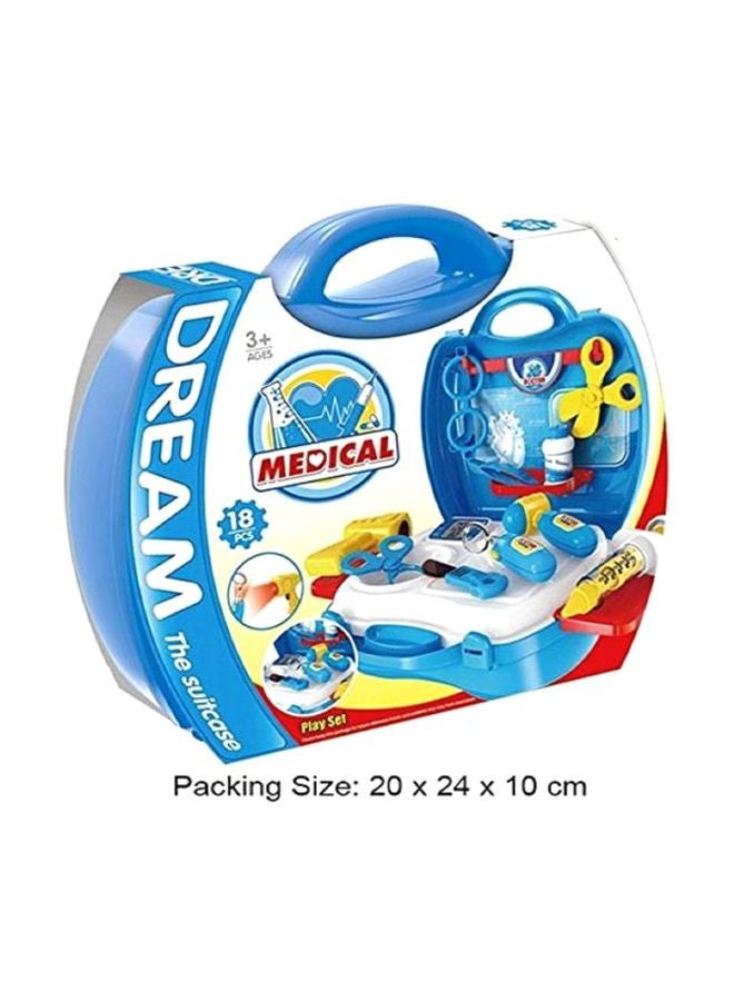 Smart Picks 18-Piece Doctor Medical Suitcase Pretend Play Set 8355 - Image 5