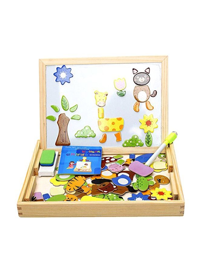 Wooden Magnetic Puzzle Drawing Board - v1579180262/N33339184A_1