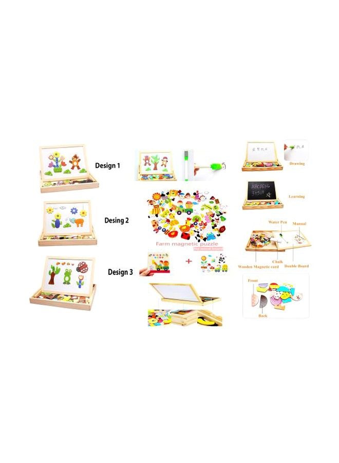 Wooden Magnetic Puzzle Drawing Board - v1579180263/N33339184A_3