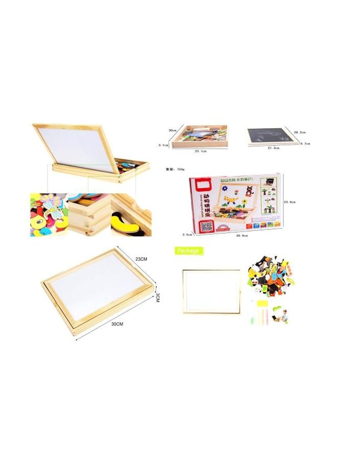 Jack Royal - Wooden Magnetic Puzzle Drawing Board - Image 1
