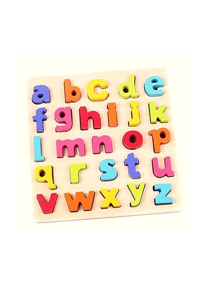 Toyshine Wooden English Small Letters Puzzle Toy - Image 2
