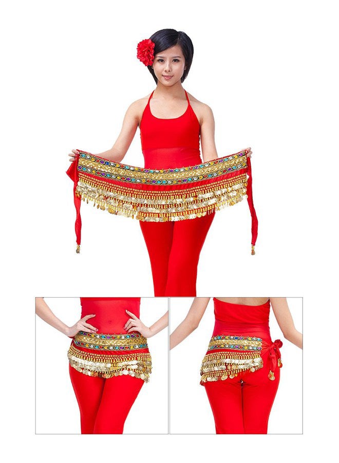 Fancydresswale Hip Scarf Belly Dance Belt AUTPEDBC16 22.3x3.4x16cm  - Image 3