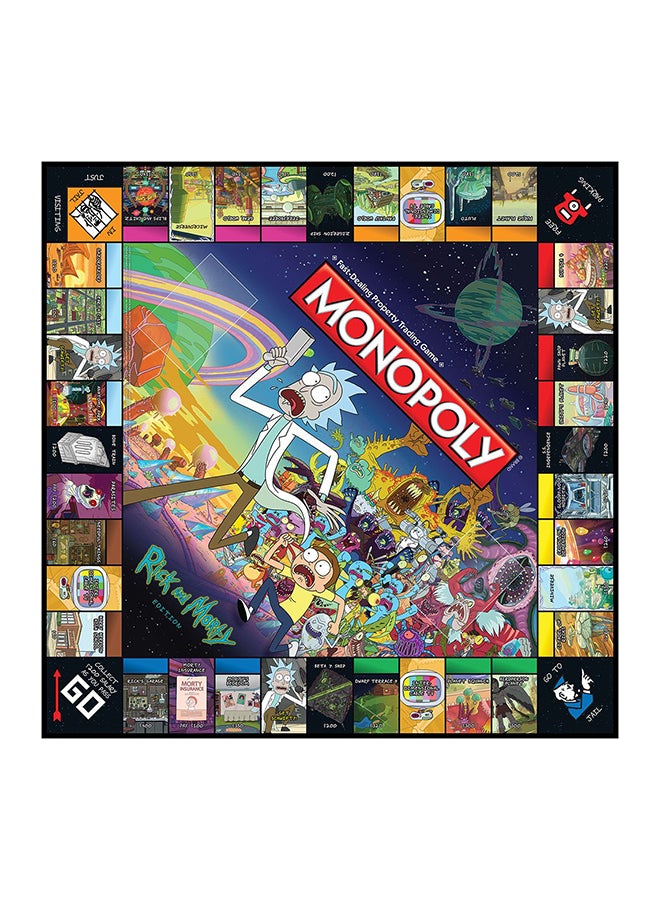 USAopoly - Rick And Morty Board Game - Image 1