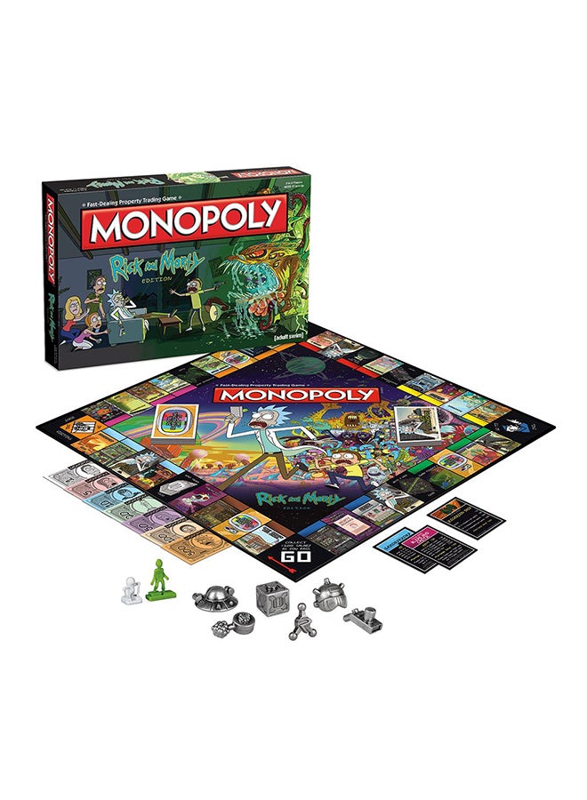 USAopoly - Rick And Morty Board Game - Image 1