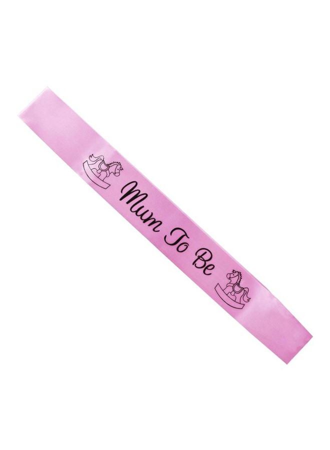 WOBBOX Mom To Be Sash Costume Accessory NWBOX09 - Image 1