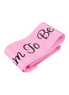 ووبوكس إكسسوار زي تنكري وشاح بتصميم عبارة "Mom To Be " طراز NWBOX09  - Image 4