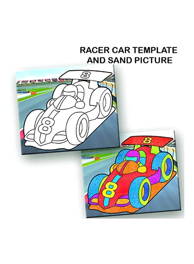 ToyKraft - Sandart Picture On The Road Sticker Set 39629 - Image 1