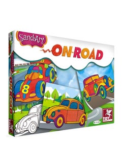 Sandart Picture On The Road Sticker Set 39629