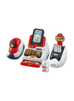 Home Buy 19-Piece Supermarket Shopping Cash Register Play Set  - Image 2