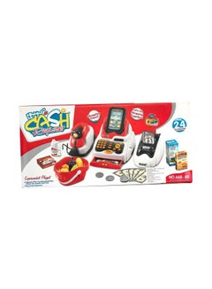 Home Buy 19-Piece Supermarket Shopping Cash Register Play Set  - Image 5