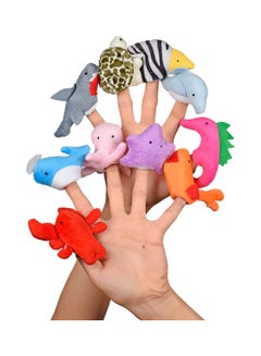 10-Piece Sea Animal Finger Puppet 1373ust-1 - v1579180556/N33341737A_2