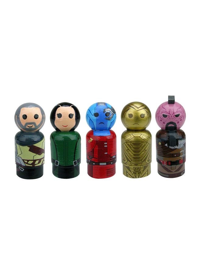 Bif Bang Pow! 5-Piece Guardians Of The Galaxy Vol 2 Wooden Nesting Doll Set BBP24879  - Image 1