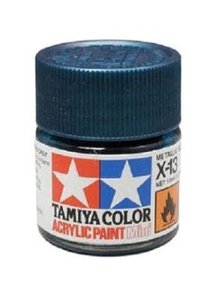 Tamiya Models Mini Acrylic X-13 Paint TM81513 Metallic Blue  - Image 1